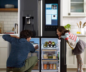 Lifestyle Image - Refrigerator open